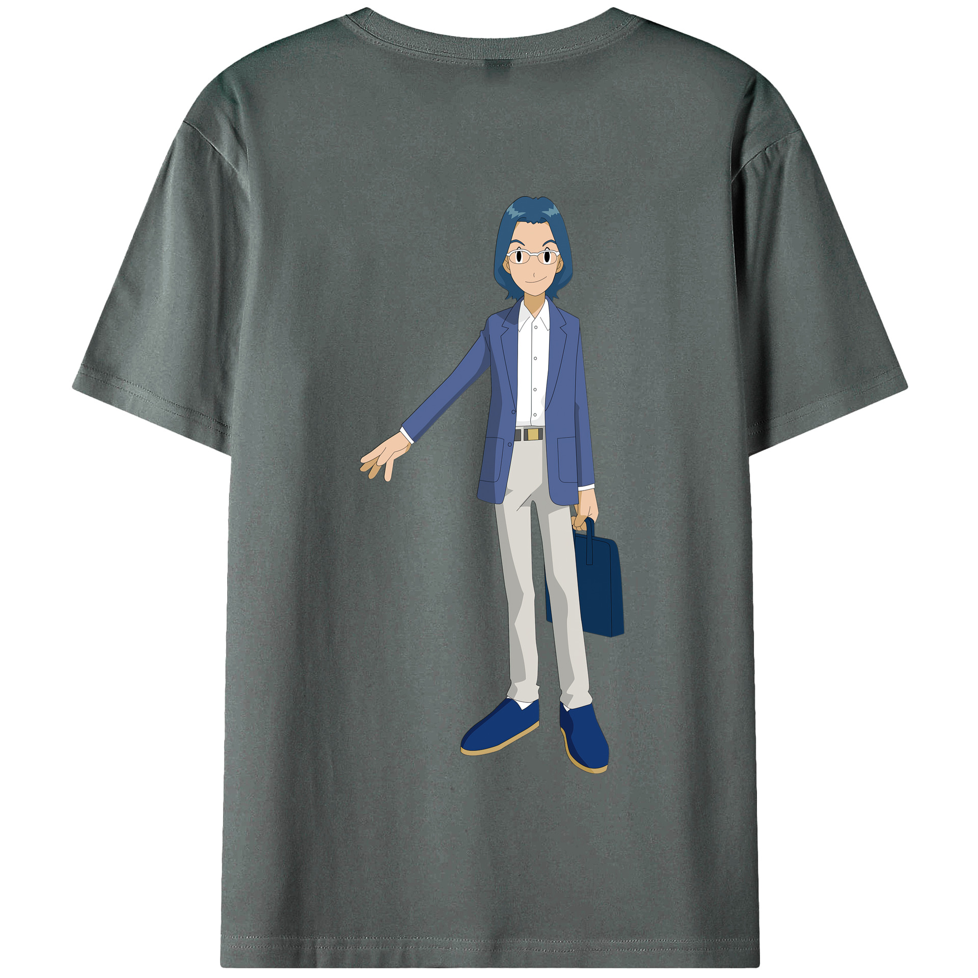 （画像用） Digimon デジタルモンスター/デジモン 綿100％半袖Tシャツ（背面プリント）